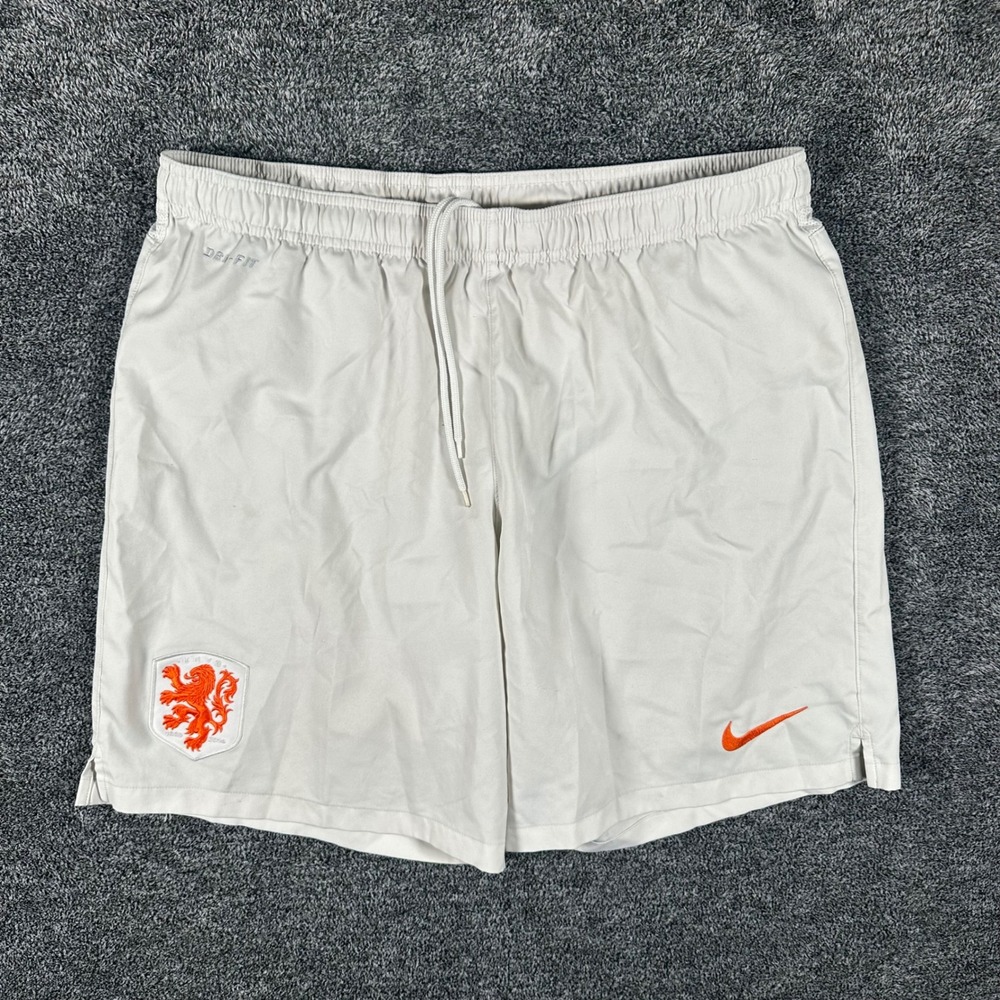 Netherlands Nike Shorts Mens XL KNVB Soccer International Dri-FIT Training Y2K